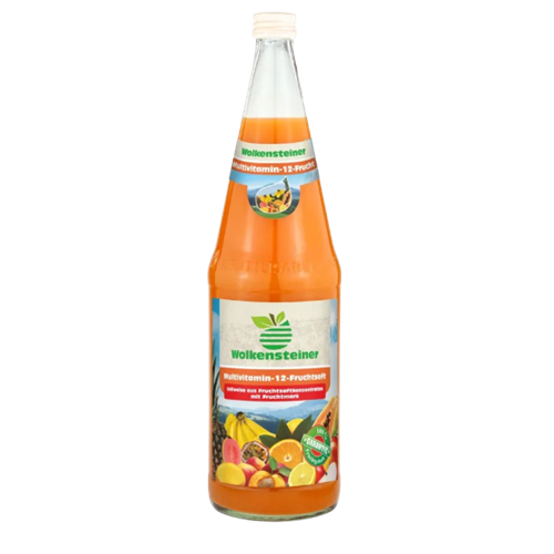 Wolkensteiner Multivitamin-12-Fruchtsaft 1,0 L