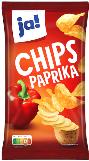 JA! Paprikachips - 200g Tüte