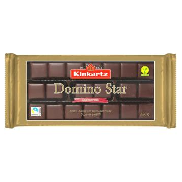 Kinkartz Domino Star Zartbitter - 250g
