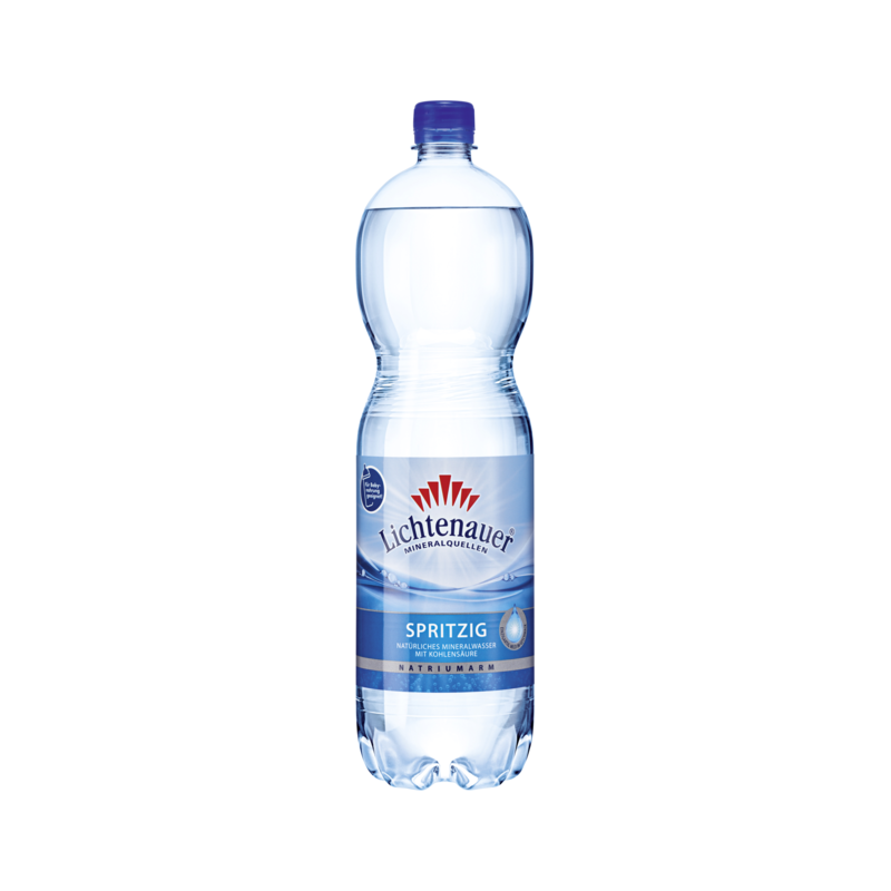 Lichtenauer Mineralwasser Spritzig 1,5 L