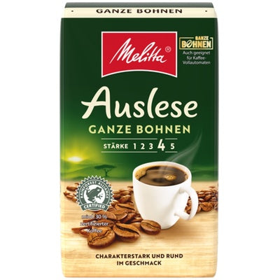 Melitta Auslese ganze Bohnen 500g