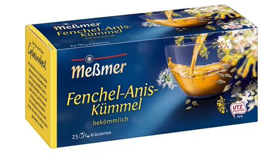 Meßmer Fenchel-Anis-Kümmel 25 Beutel