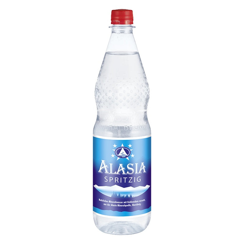 Alasia Perle Mineralwasser Spritzig 1,0 L