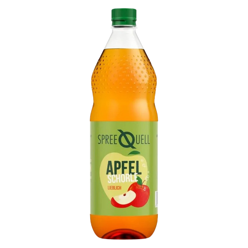 Spreequell Apfelschorle lieblich 1,0 L