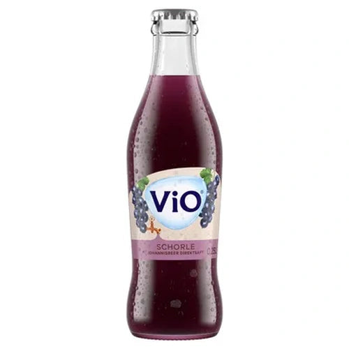 VIO Schorle Schwarze Johannisbeere 24x0,25l