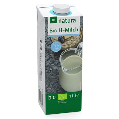 natura Bio H-Milch 1,5 % Fett - 1 Ltr.