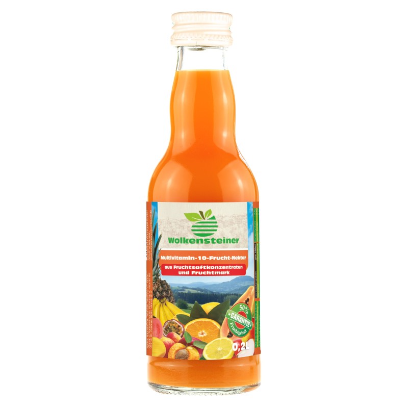 Wolkensteiner Multivitamin-10-Fruchtsaft 0,2 l