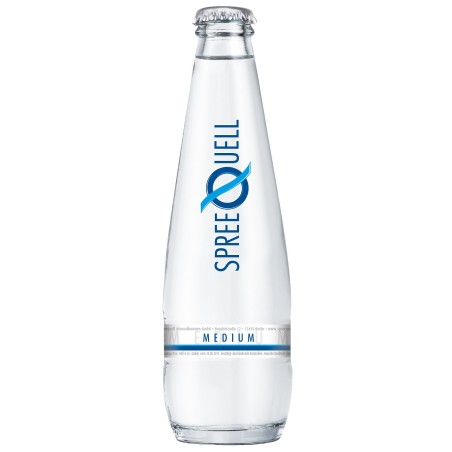 Spreequell Mineralwasser Medium 0,25 L