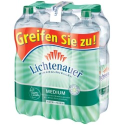 Lichtenauer Mineralwasser Medium 1,5 L