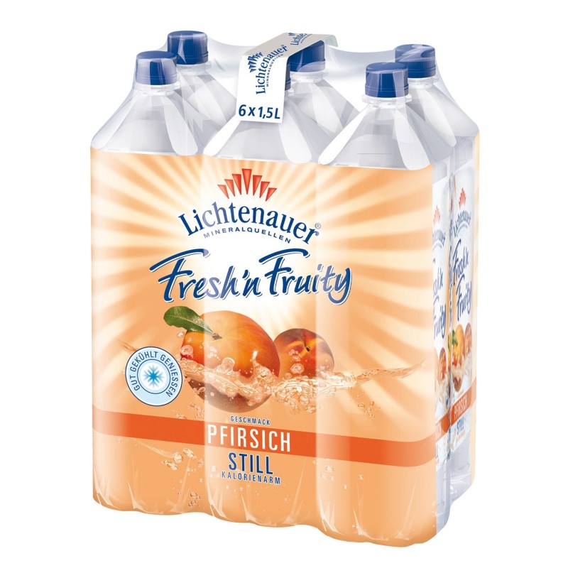 Lichtenauer Fresh'n Fruity Pfirsich 1,5 L