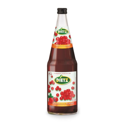 Dietz Cranberry - Nektar 1,0 L