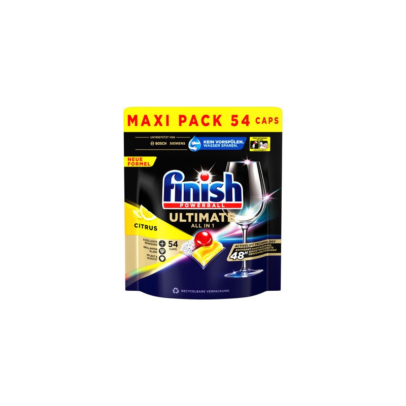 Finish Ultimate All-in-1 Maxipack Citrus