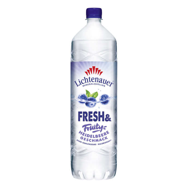 Lichtenauer Fresh'n Fruity Heidelbeere 1,5 L