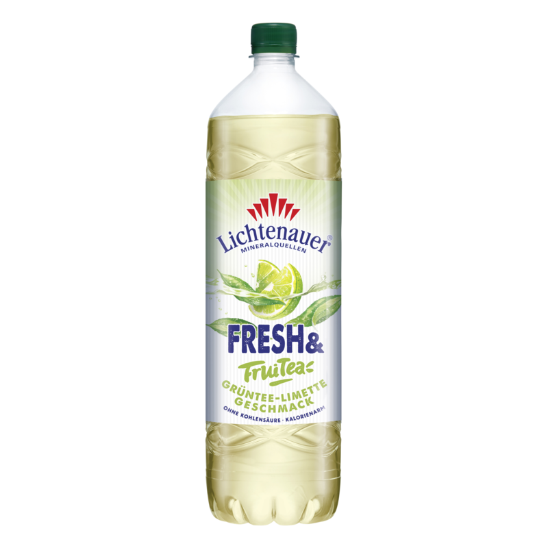 Lichtenauer Fresh'n Frui Tea Grüntee-Limette 1,5 L