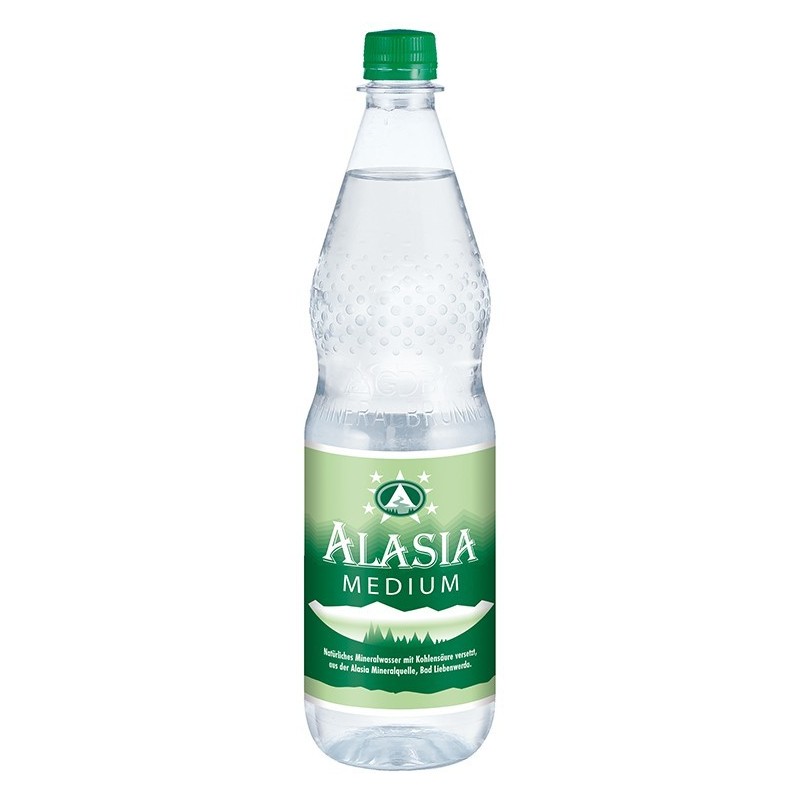 Alasia Perle Mineralwasser Medium 1,0 L