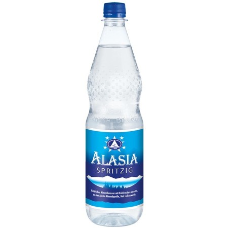 Alasia Perle Mineralwasser Spritzig 1,0 L