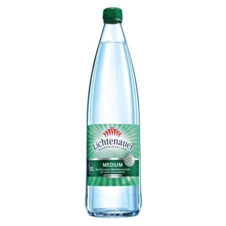 Lichtenauer Mineralwasser Medium 1,0 L