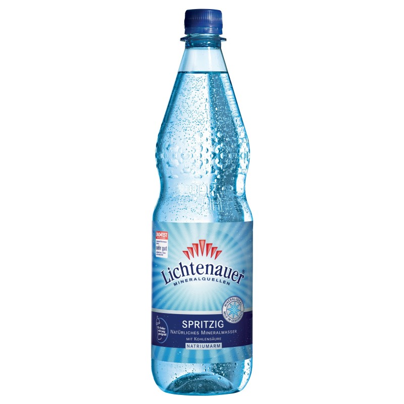 Lichtenauer Mineralwasser Spritzig 1,0 L