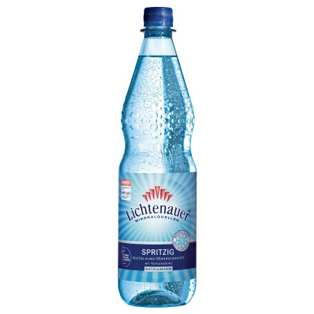 Lichtenauer Mineralwasser Spritzig 1,0 L