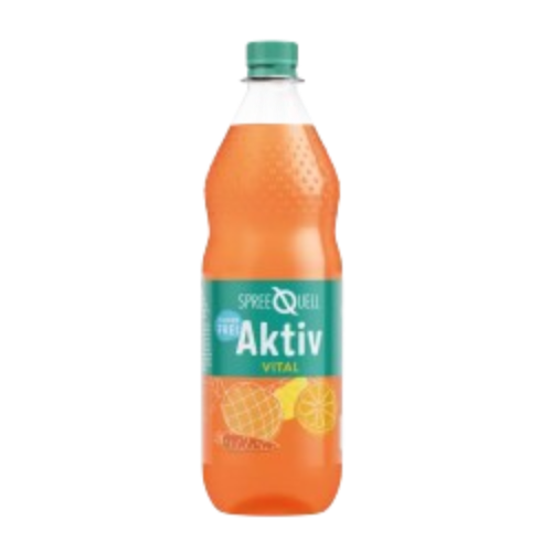 SpreeQuell Aktiv Vital Zucker Frei 1,0 L