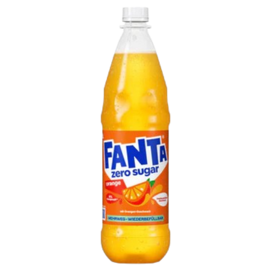 Fanta Zero Sugar Orange  1,0 L