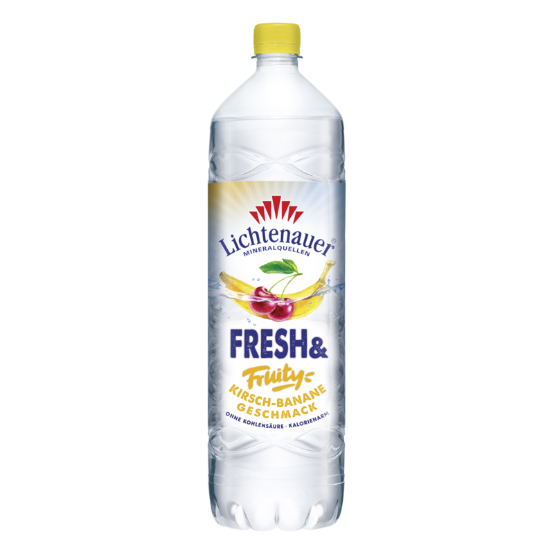 Lichtenauer Fresh'n Fruity Kirsche-Banane 1,5 L
