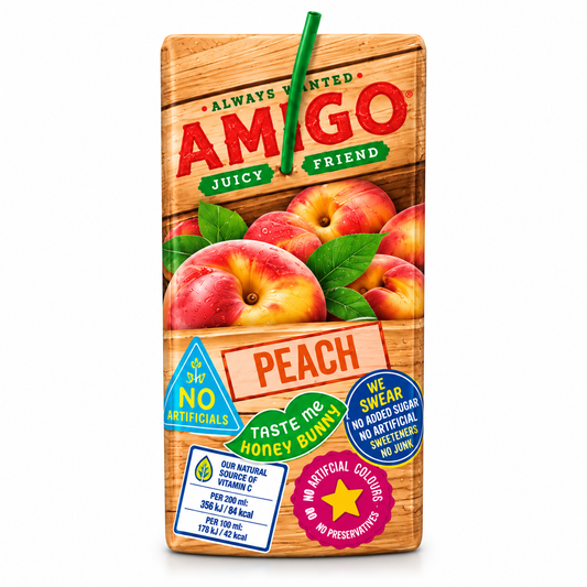 Amigo Peach - 8 Stück Softdrinks 200ml