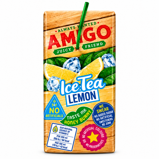 Amigo Ice Tea Lemon - 8 Stück Softdrinks 200ml