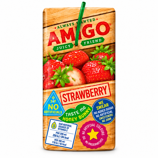 Amigo Strawberry Apple - 8 Stück Softdrinks 200ml