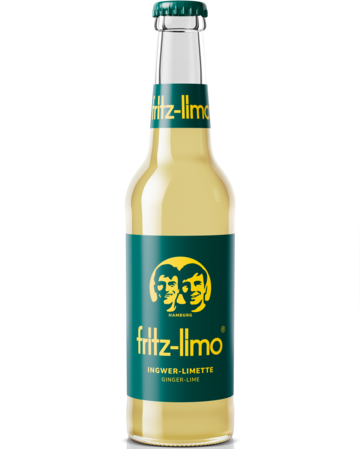 fritz-limo Ingwer-Limette 0,33 L