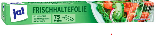 JA! Frischaltefolie - 1 Rolle mit 75m