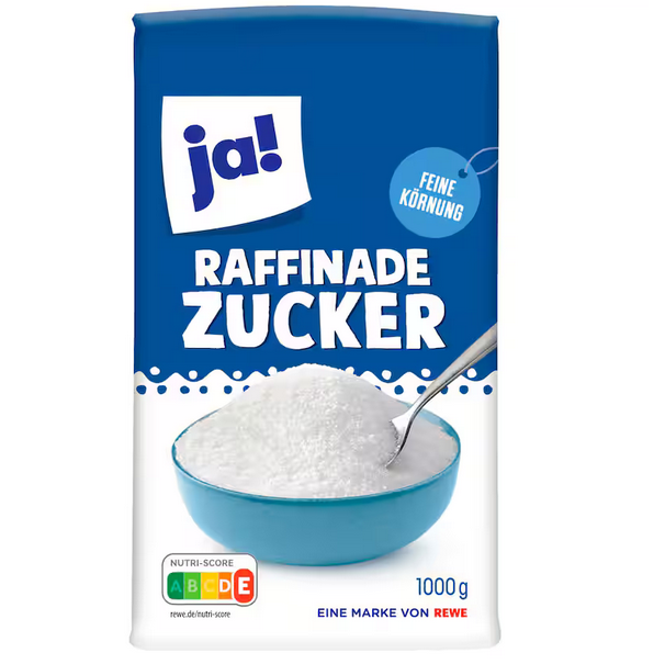JA! Raffinade-Zucker - 1 x 1kg