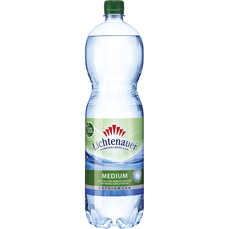 Lichtenauer Mineralwasser Medium 6x1,5 L