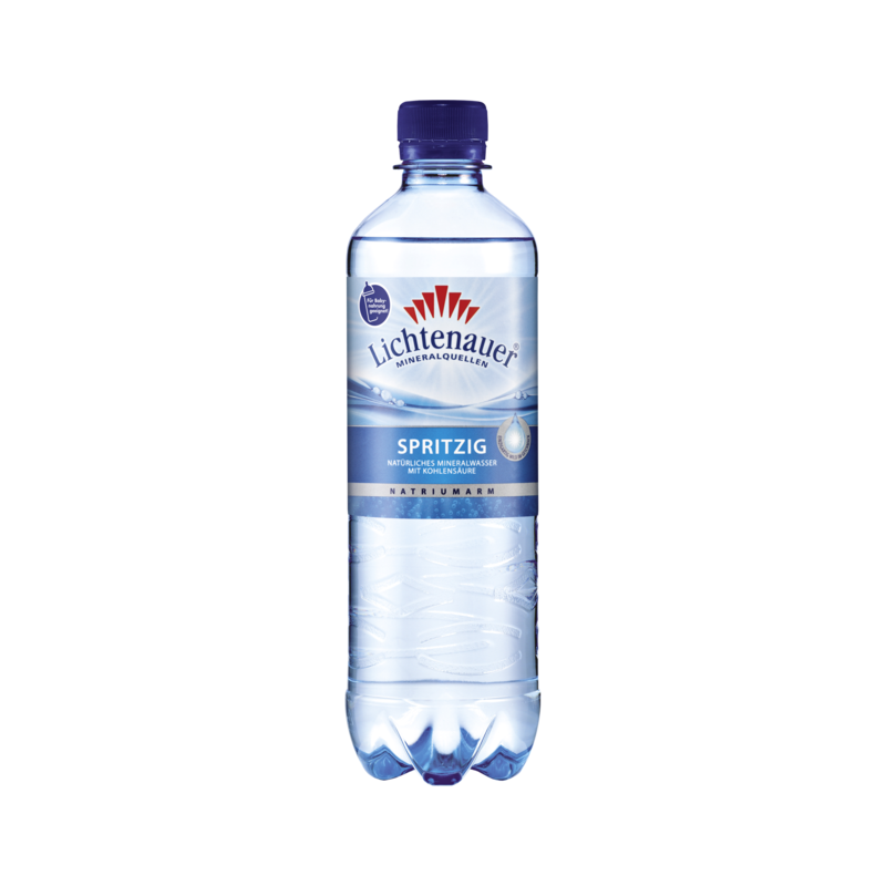 Lichtenauer Mineralwasser Spritzig 0,5 L