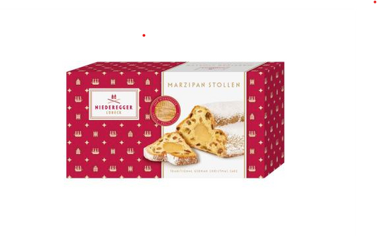Niederegger Marzipan Stollen - 750gr.