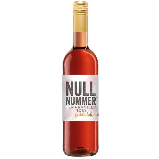 Nullnummer Temperanillo Rosè - 750ml Flasche - Entalkoholisierter Rosé-Wein