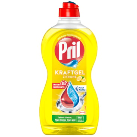 Pril Kraft Gel Zitrone - 1 x 450ml