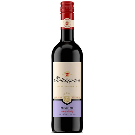 Rotkäppchen Dornfelder Rotwein halbtrocken 0,75 L