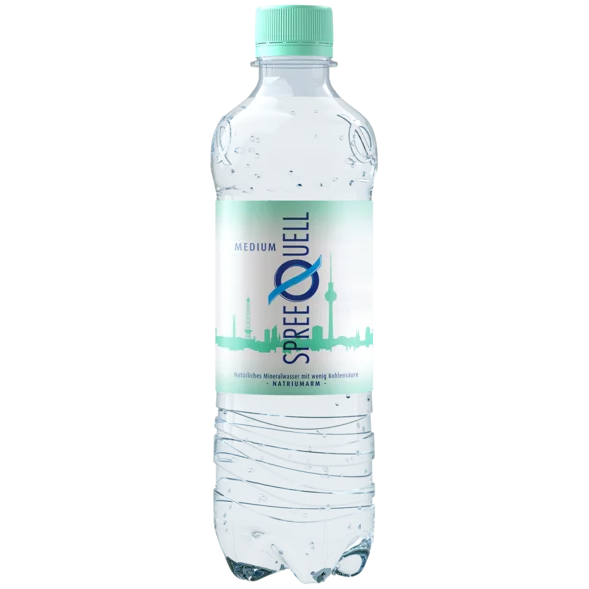 Spreequell  Mineralwasser Medium 0,5 L