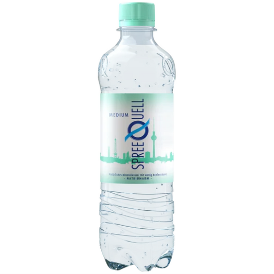 Spreequell  Mineralwasser Medium 0,5 L