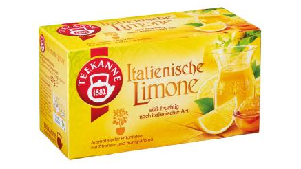 Teekanne Italienische Limone 20 Beutel