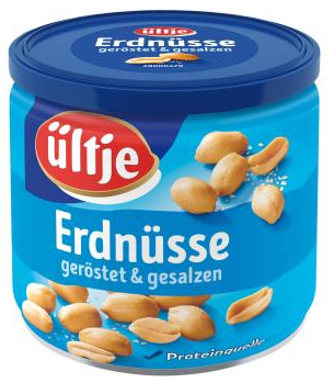 ültje Erdnüsse geröstet & gesalzen 180g Dose