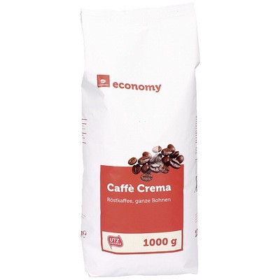 economy Caffè Crema ganze Bohnen 1 kg