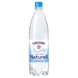 Gerolsteiner Mineralwasser Naturell 1,0 L