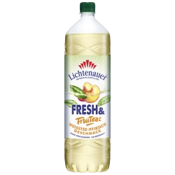 Lichtenauer Fresh'n Fruity Tea Weißtee-Pfirsich 1,5 L