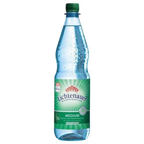 Lichtenauer Mineralwasser Medium 1,0 L