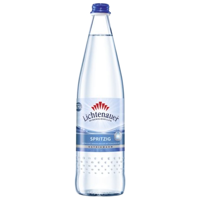 Lichtenauer Mineralwasser Spritzig 0,75 L