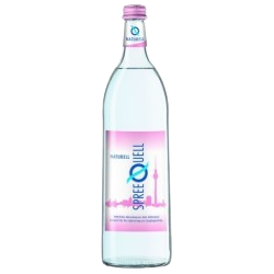SpreeQuell Mineralwasser Naturell 1,0 L